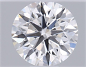 Natural Diamond 0.40 Carats, Round with Excellent Cut, F Color, SI1 Clarity and Certified by GIA