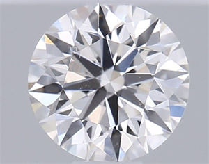 Picture of Natural Diamond 0.40 Carats, Round with Excellent Cut, F Color, SI1 Clarity and Certified by GIA