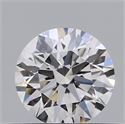 Natural Diamond 0.40 Carats, Round with Excellent Cut, D Color, SI1 Clarity and Certified by GIA