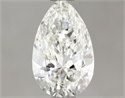 Natural Diamond 1.00 Carats, Pear with  Cut, G Color, VS1 Clarity and Certified by GIA