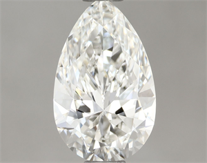 Picture of Natural Diamond 1.00 Carats, Pear with  Cut, G Color, VS1 Clarity and Certified by GIA