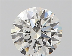 Picture of Natural Diamond 0.40 Carats, Round with Excellent Cut, I Color, VS1 Clarity and Certified by GIA