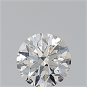 Natural Diamond 0.42 Carats, Round with Excellent Cut, G Color, VS2 Clarity and Certified by GIA