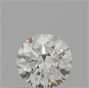 Natural Diamond 0.40 Carats, Round with Excellent Cut, I Color, VS2 Clarity and Certified by GIA