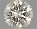 Natural Diamond 0.50 Carats, Round with Excellent Cut, K Color, SI1 Clarity and Certified by IGI