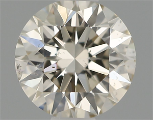 Picture of Natural Diamond 0.50 Carats, Round with Excellent Cut, K Color, SI1 Clarity and Certified by IGI