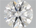 Natural Diamond 0.50 Carats, Round with Excellent Cut, G Color, SI2 Clarity and Certified by GIA