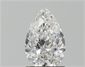 Natural Diamond 1.01 Carats, Pear with  Cut, F Color, SI2 Clarity and Certified by GIA