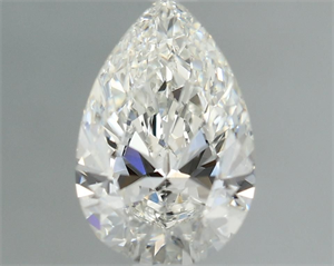 Picture of Natural Diamond 0.81 Carats, Pear with  Cut, H Color, VVS2 Clarity and Certified by GIA