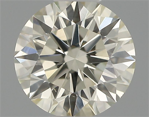 Picture of Natural Diamond 0.41 Carats, Round with Excellent Cut, K Color, SI1 Clarity and Certified by IGI