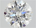 Natural Diamond 2.01 Carats, Round with Excellent Cut, G Color, VS1 Clarity and Certified by GIA