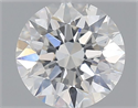 Natural Diamond 0.40 Carats, Round with Excellent Cut, G Color, SI1 Clarity and Certified by GIA