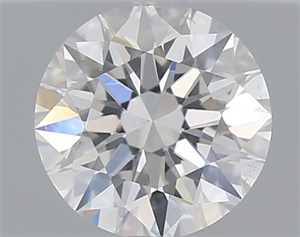 Picture of Natural Diamond 0.40 Carats, Round with Excellent Cut, G Color, SI1 Clarity and Certified by GIA