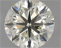 Natural Diamond 0.40 Carats, Round with Very Good Cut, K Color, VS1 Clarity and Certified by IGI