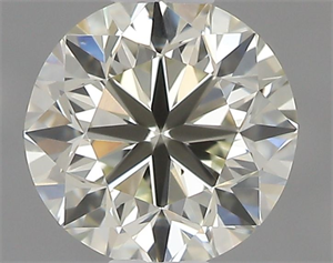 Picture of Natural Diamond 0.40 Carats, Round with Very Good Cut, K Color, VS1 Clarity and Certified by IGI