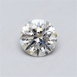 Picture of Natural Diamond 0.50 Carats, Round with Excellent Cut, J Color, VS2 Clarity and Certified by GIA