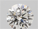 Natural Diamond 0.40 Carats, Round with Excellent Cut, H Color, VS1 Clarity and Certified by GIA