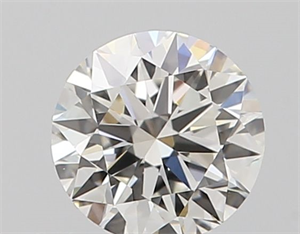 Picture of Natural Diamond 0.40 Carats, Round with Excellent Cut, H Color, VS1 Clarity and Certified by GIA