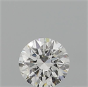 Natural Diamond 0.46 Carats, Round with Excellent Cut, F Color, VS2 Clarity and Certified by GIA