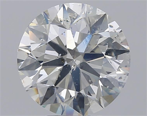 Picture of Natural Diamond 5.01 Carats, Round with Excellent Cut, I Color, SI2 Clarity and Certified by IGI