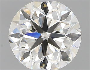 Picture of Natural Diamond 0.50 Carats, Round with Very Good Cut, I Color, VS1 Clarity and Certified by GIA