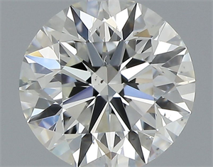 Picture of Natural Diamond 0.60 Carats, Round with Excellent Cut, J Color, SI2 Clarity and Certified by GIA