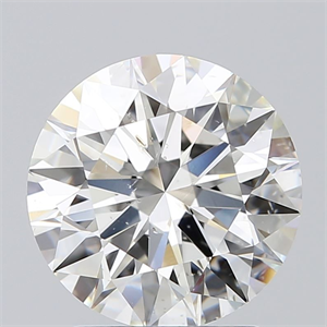 Picture of Natural Diamond 2.02 Carats, Round with Excellent Cut, H Color, SI2 Clarity and Certified by GIA