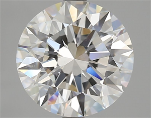 Picture of Natural Diamond 3.01 Carats, Round with Excellent Cut, F Color, VS2 Clarity and Certified by GIA