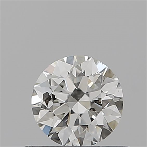 Picture of Natural Diamond 0.40 Carats, Round with Excellent Cut, F Color, SI2 Clarity and Certified by IGI