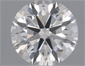 Natural Diamond 0.40 Carats, Round with Excellent Cut, J Color, VS2 Clarity and Certified by GIA