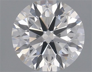 Picture of Natural Diamond 0.40 Carats, Round with Excellent Cut, J Color, VS2 Clarity and Certified by GIA