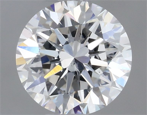 Picture of Natural Diamond 0.40 Carats, Round with Very Good Cut, F Color, VS2 Clarity and Certified by GIA