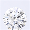 Natural Diamond 1.91 Carats, Round with Excellent Cut, G Color, SI1 Clarity and Certified by GIA