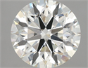 Natural Diamond 3.55 Carats, Round with Excellent Cut, I Color, SI1 Clarity and Certified by IGI