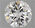 Natural Diamond 0.46 Carats, Round with Very Good Cut, F Color, VS2 Clarity and Certified by IGI