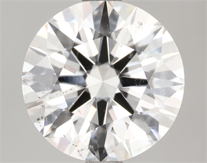 Picture of Natural Diamond 2.35 Carats, Round with Excellent Cut, F Color, SI2 Clarity and Certified by GIA