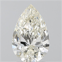 Natural Diamond 1.50 Carats, Pear with  Cut, H Color, VVS2 Clarity and Certified by IGI