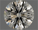 Natural Diamond 0.44 Carats, Round with Excellent Cut, K Color, VS1 Clarity and Certified by GIA