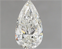 Natural Diamond 0.70 Carats, Pear with  Cut, H Color, VS2 Clarity and Certified by GIA