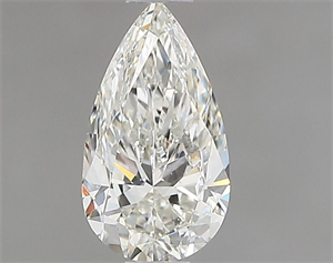 Picture of Natural Diamond 0.70 Carats, Pear with  Cut, H Color, VS2 Clarity and Certified by GIA