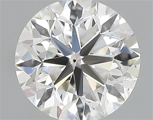 Picture of Natural Diamond 0.40 Carats, Round with Very Good Cut, G Color, SI1 Clarity and Certified by GIA