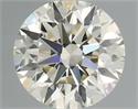 Natural Diamond 0.41 Carats, Round with Excellent Cut, I Color, VS1 Clarity and Certified by IGI