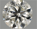 Natural Diamond 0.40 Carats, Round with Very Good Cut, I Color, SI2 Clarity and Certified by IGI