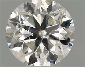 Picture of Natural Diamond 0.40 Carats, Round with Very Good Cut, I Color, SI2 Clarity and Certified by IGI