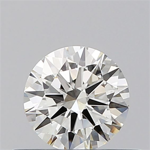 Picture of Natural Diamond 0.40 Carats, Round with Very Good Cut, J Color, SI1 Clarity and Certified by GIA