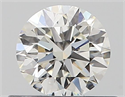 Natural Diamond 0.50 Carats, Round with Very Good Cut, I Color, VS1 Clarity and Certified by GIA