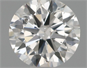 Natural Diamond 0.50 Carats, Round with Excellent Cut, E Color, SI1 Clarity and Certified by IGI