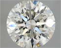 Natural Diamond 1.98 Carats, Round with Excellent Cut, I Color, VVS1 Clarity and Certified by IGI