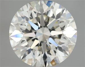 Picture of Natural Diamond 1.98 Carats, Round with Excellent Cut, I Color, VVS1 Clarity and Certified by IGI