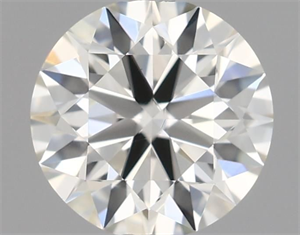 Picture of Natural Diamond 0.40 Carats, Round with Excellent Cut, I Color, VS1 Clarity and Certified by IGI